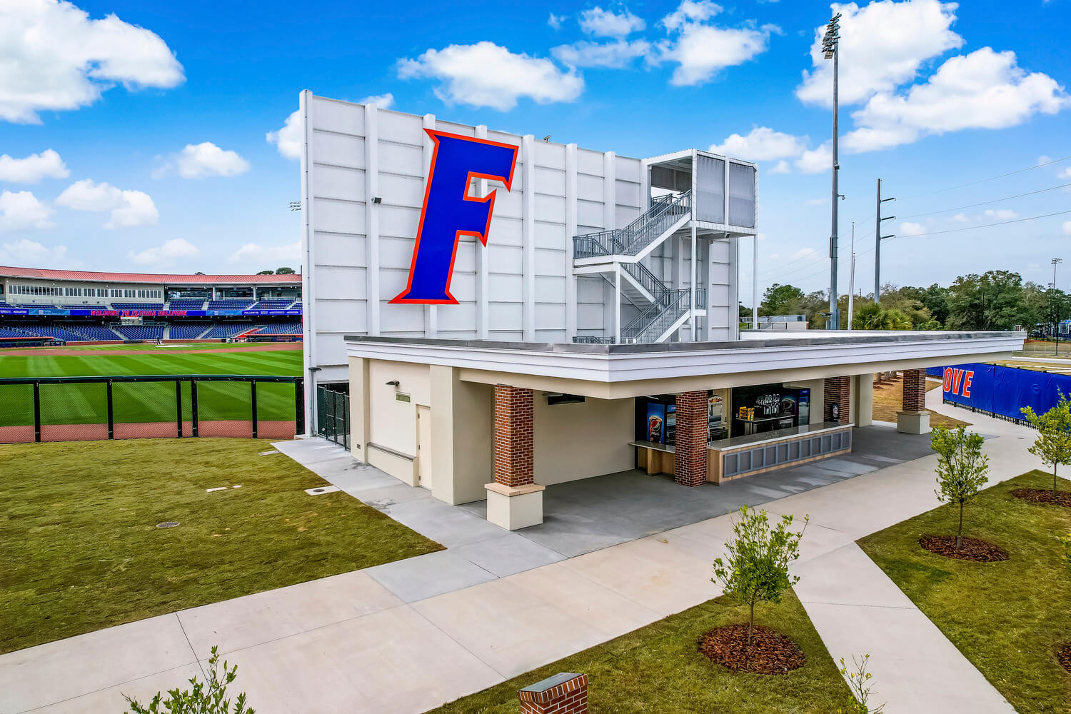 UF Condron Family Ballpark Outfield Restrooms & Concessions