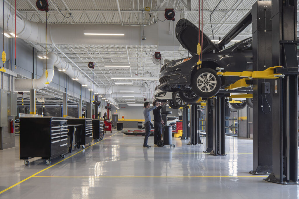 automotive lab design